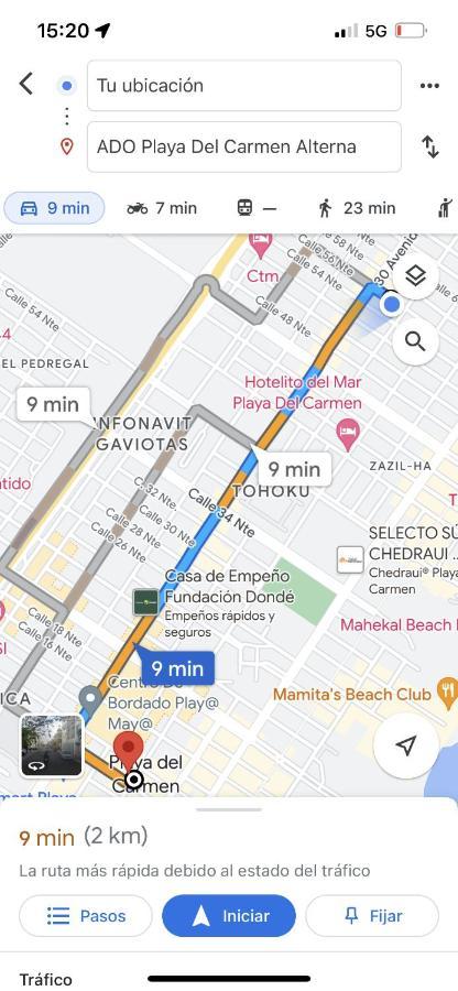 Alojamiento En La Calle 56 Playa Del Carmen Ngoại thất bức ảnh